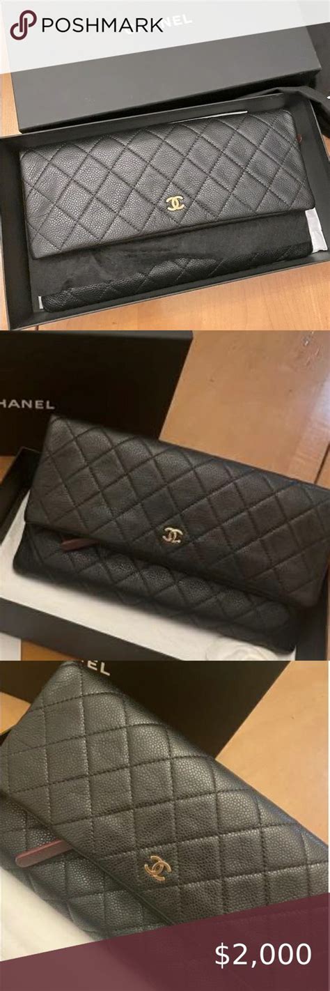 chanel fold over clutch purse forum